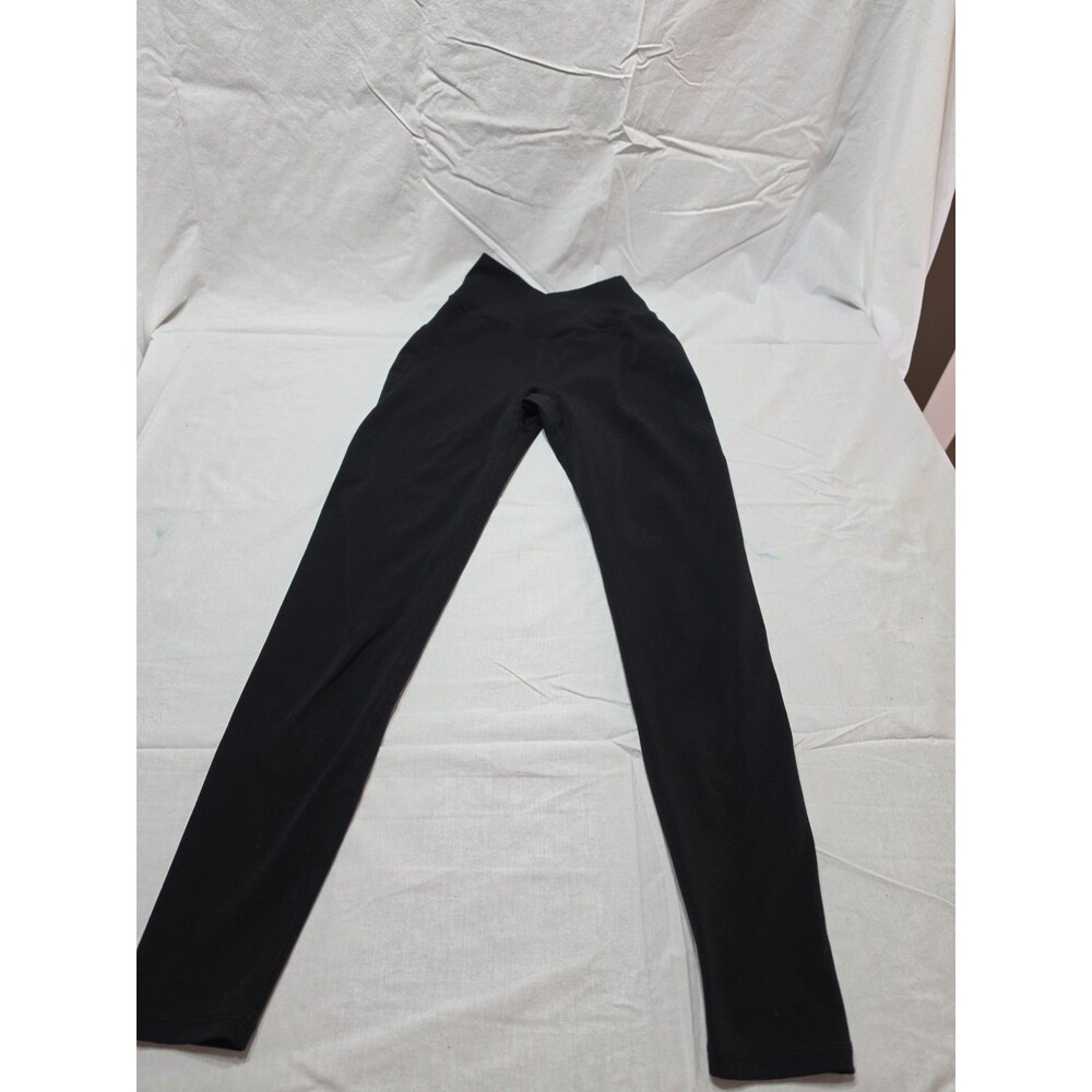 Alphalete Surface Leggings Black Women's Size Small